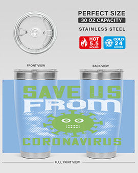 save us from coronavirus Style 25#- corona virus- Cotton Tank