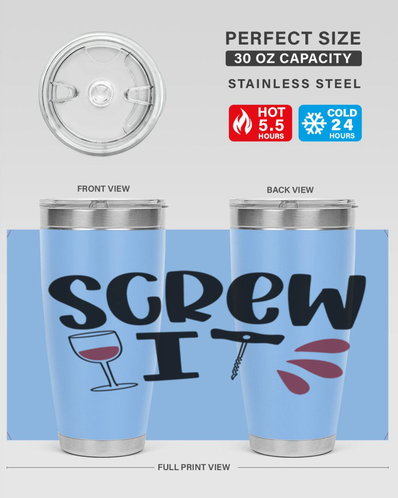 screw it 29#- wine- Tumbler