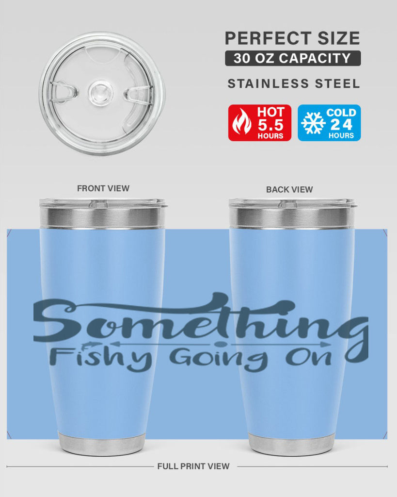 something 36#- fishing- Tumbler