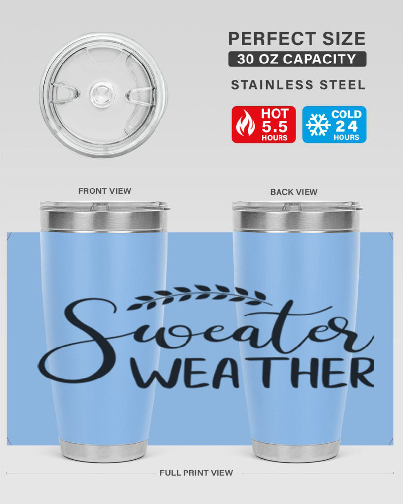 sweater weather 582#- fall- Tumbler