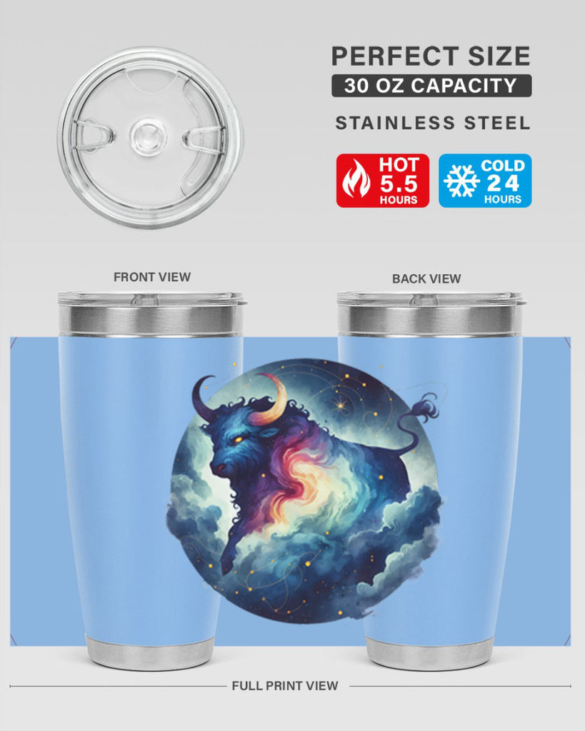 taurus 523#- zodiac- Tumbler