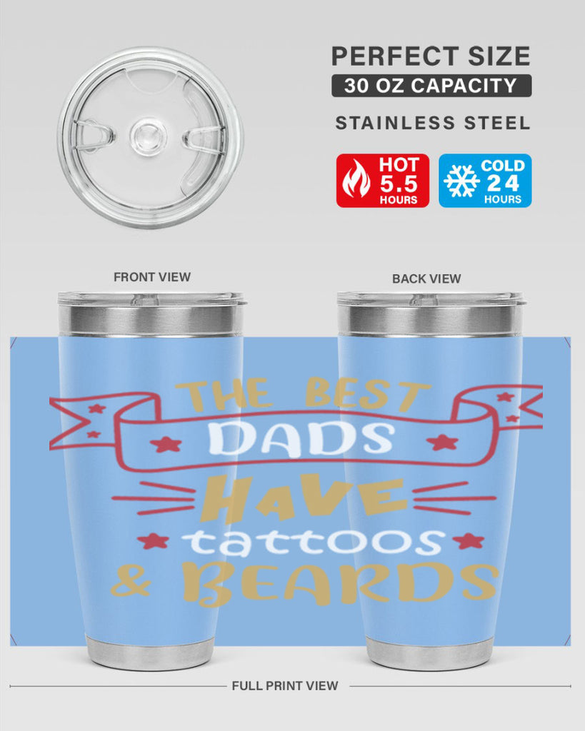 the best dads have tattoos beards 4#- fathers day- Tumbler