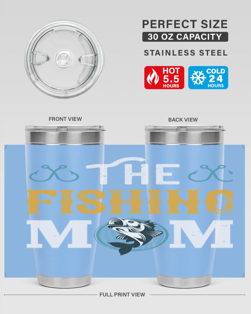 the fishing mom 24#- fishing- Tumbler