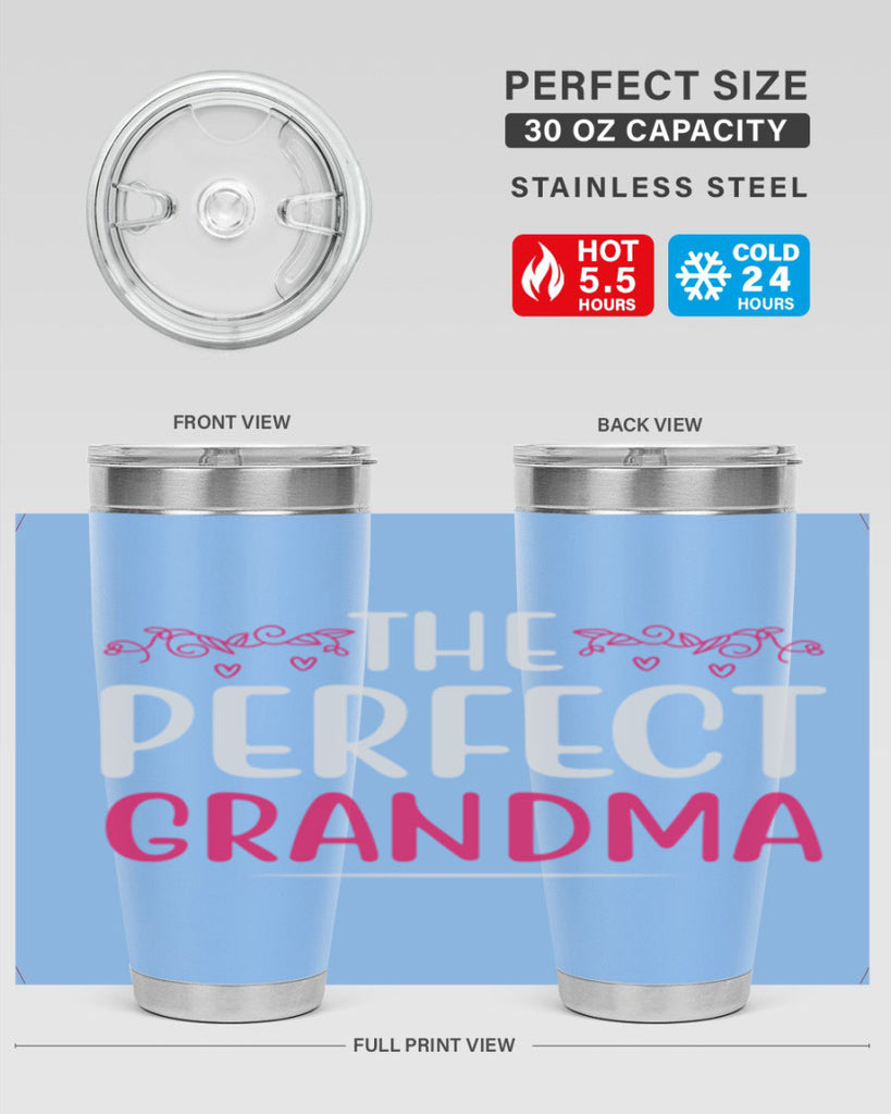 the perfect grandma 49#- mom- Tumbler