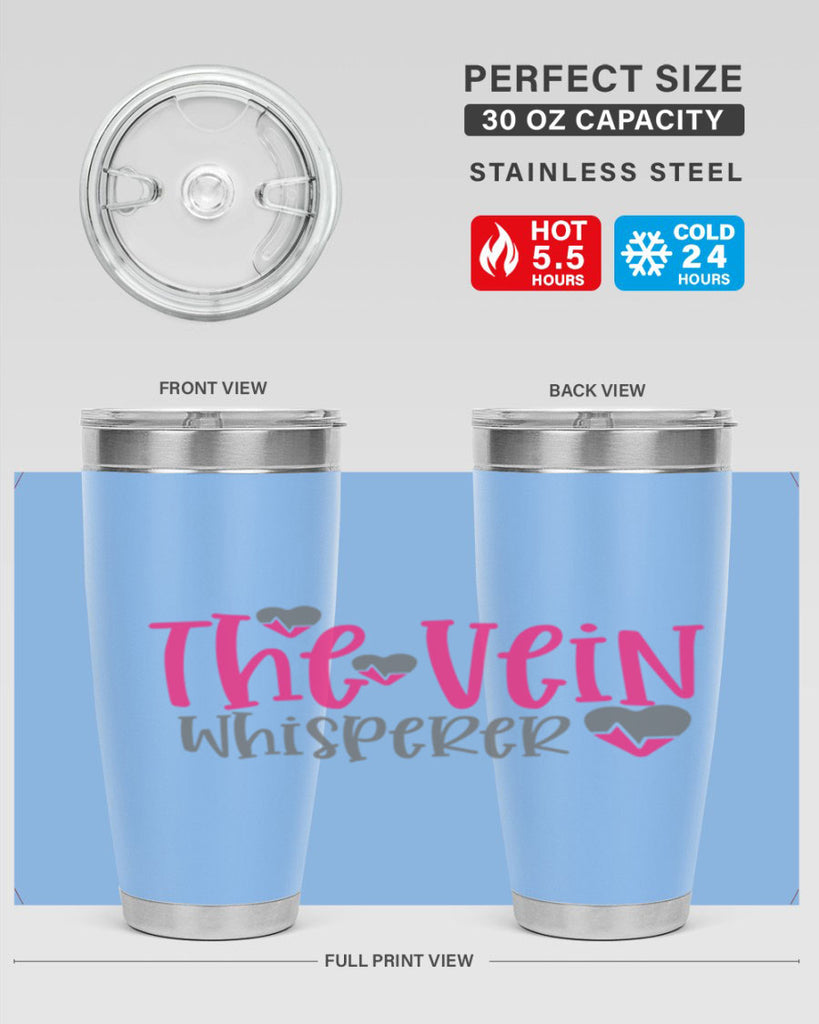 the vein whisperer Style 345#- nurse- tumbler