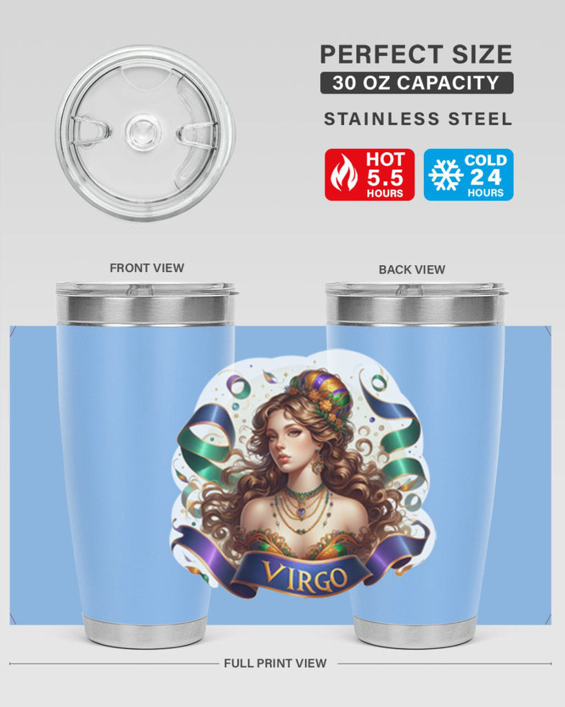 virgo 552#- zodiac- Tumbler