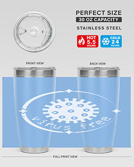 virus free Style 19#- corona virus- Tumbler