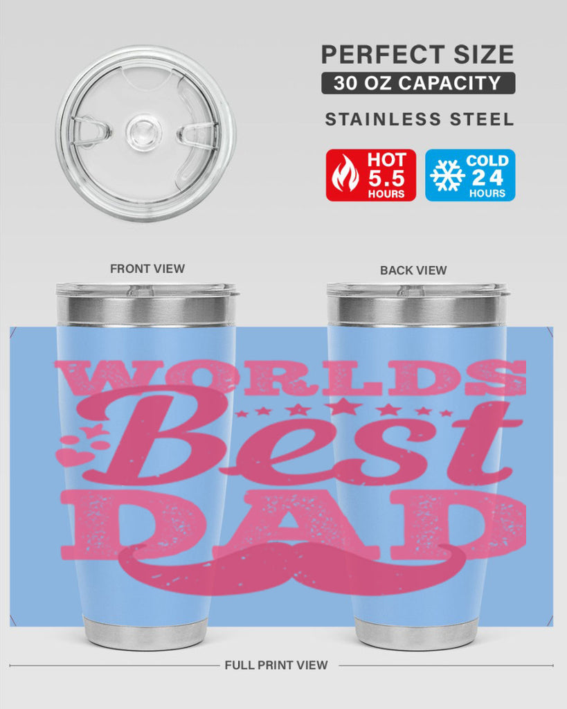 worlds best dad 142#- fathers day- Tumbler