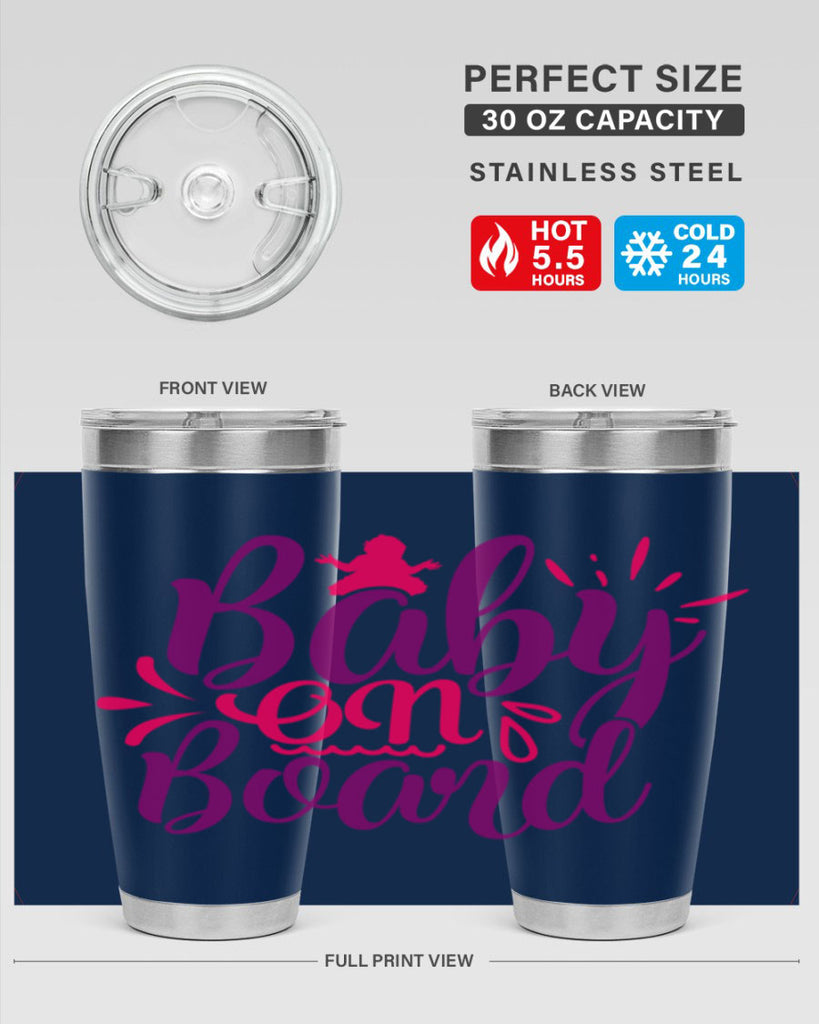 Baby On Board Style 289#- baby- tumbler