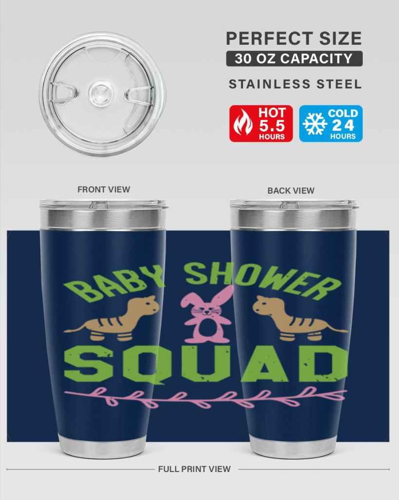 Baby Shower Squad Style 47#- baby shower- tumbler