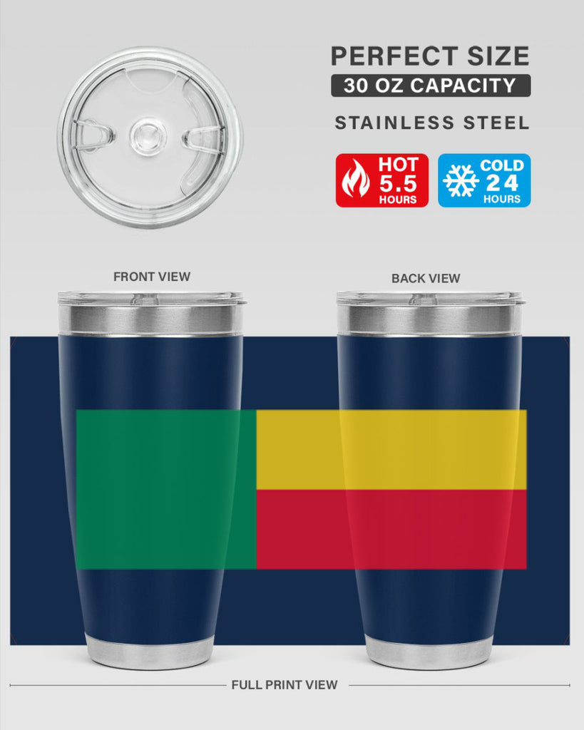 Benin 179#- world flags- Tumbler
