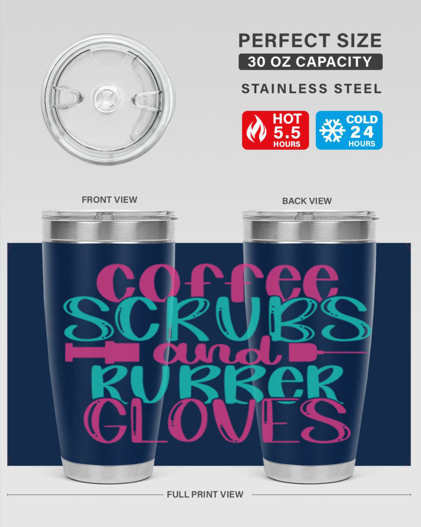 Coffee Scrubs And Rubber Gloves Style Style 210#- nurse- tumbler