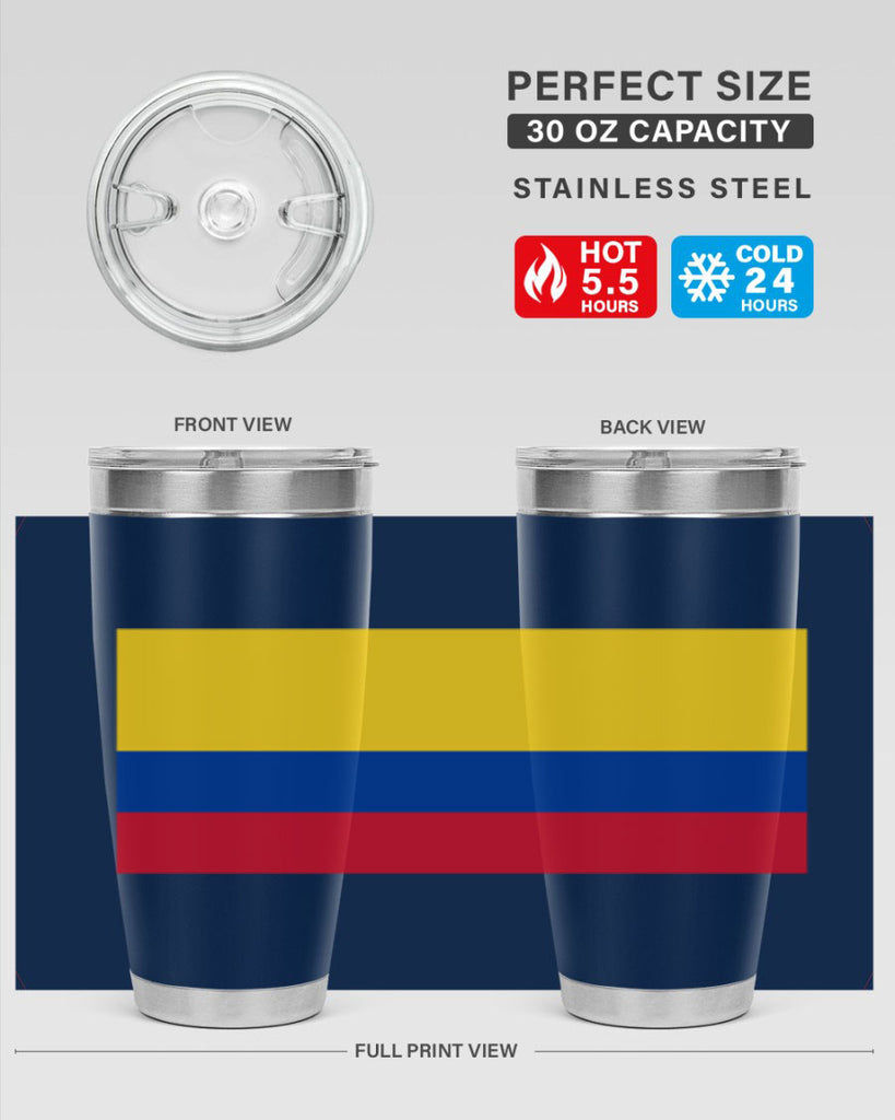 Colombia 161#- world flags- Tumbler