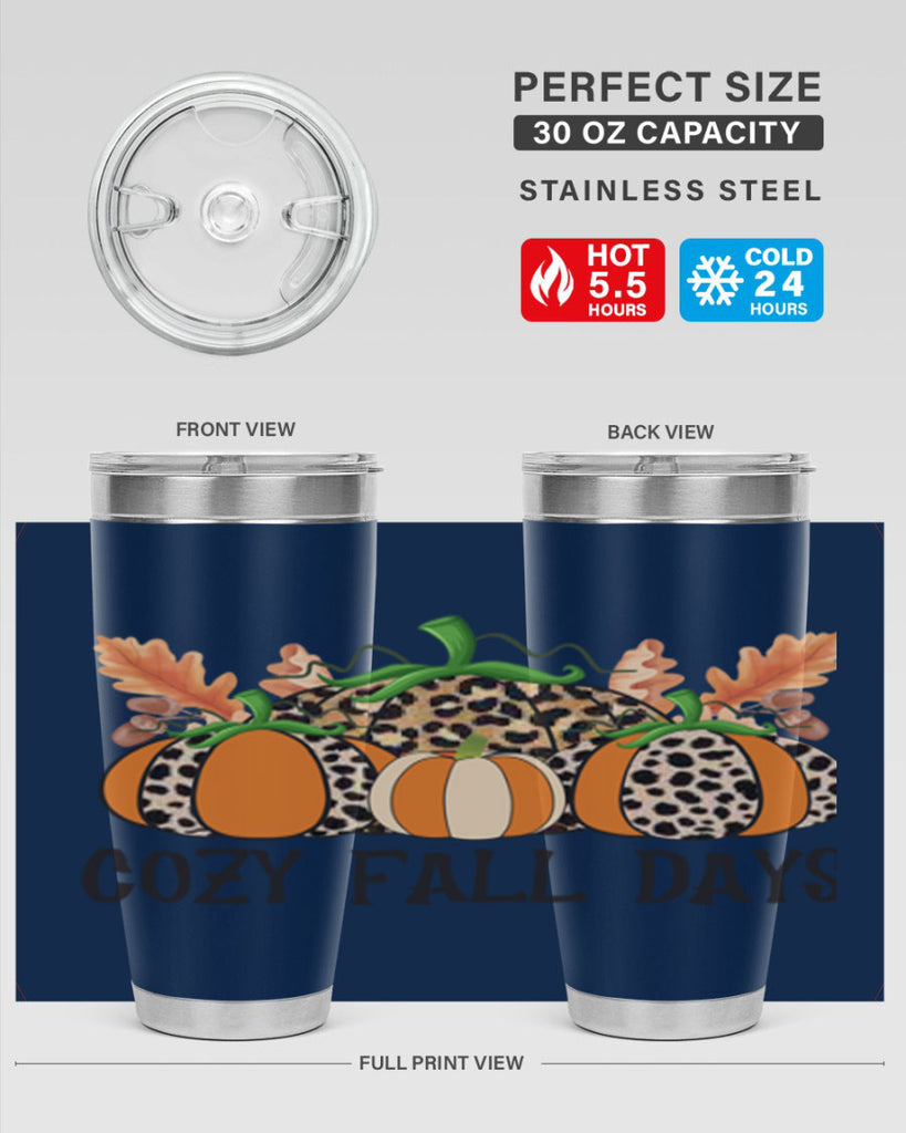 Cozy fall days 61#- fall- Tumbler