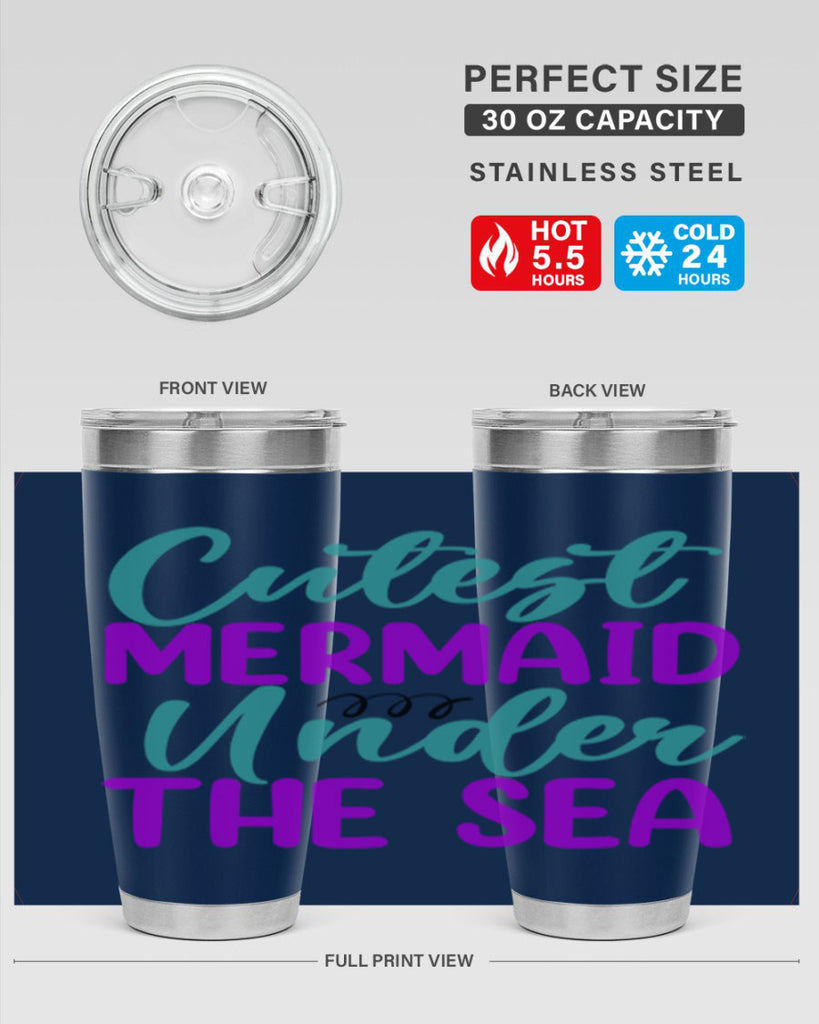 Cutest Mermaid Under The Sea 89#- mermaid- Tumbler