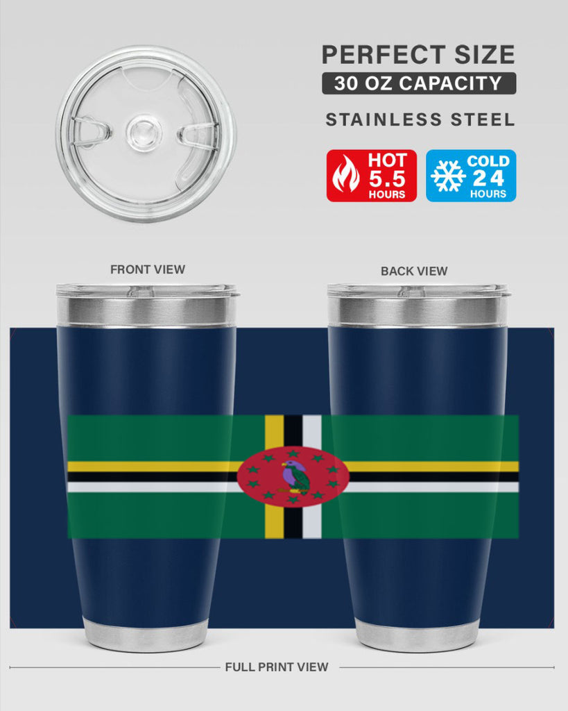 Dominica 149#- world flags- Tumbler