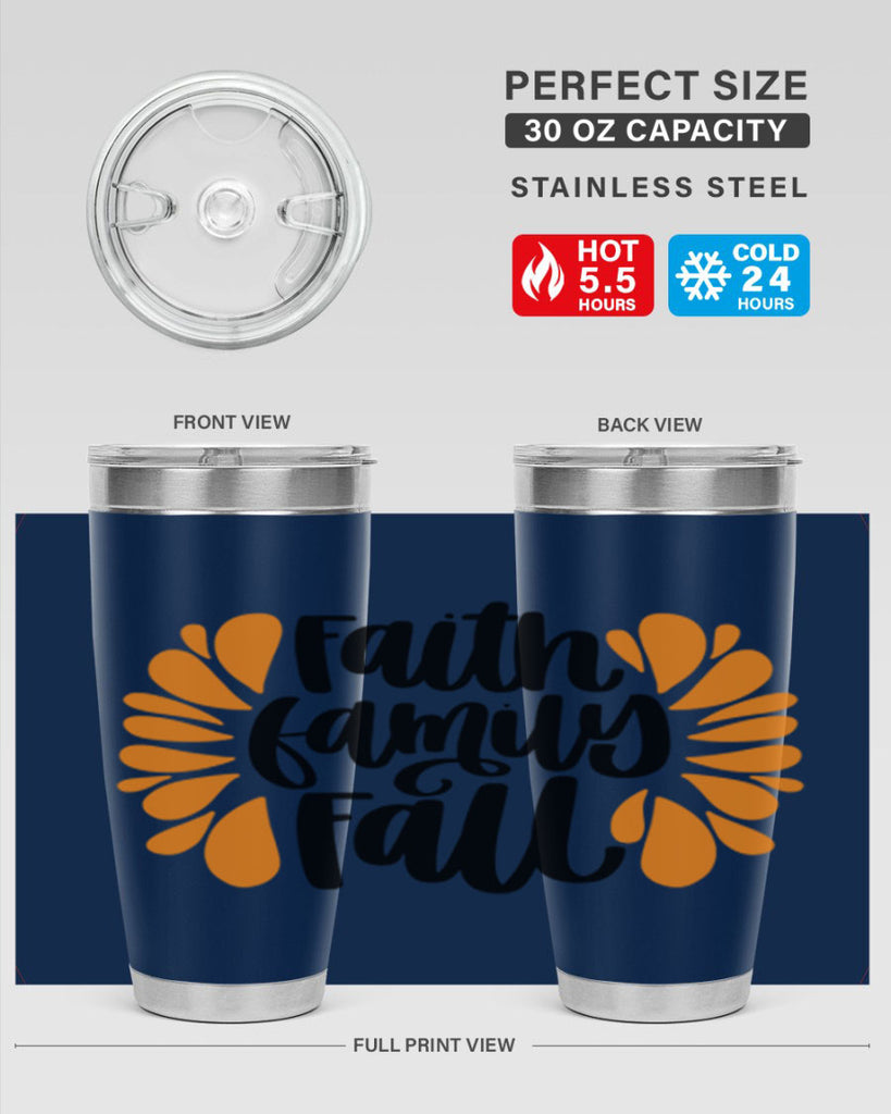 Faith Family Fall 481#- fall- Tumbler