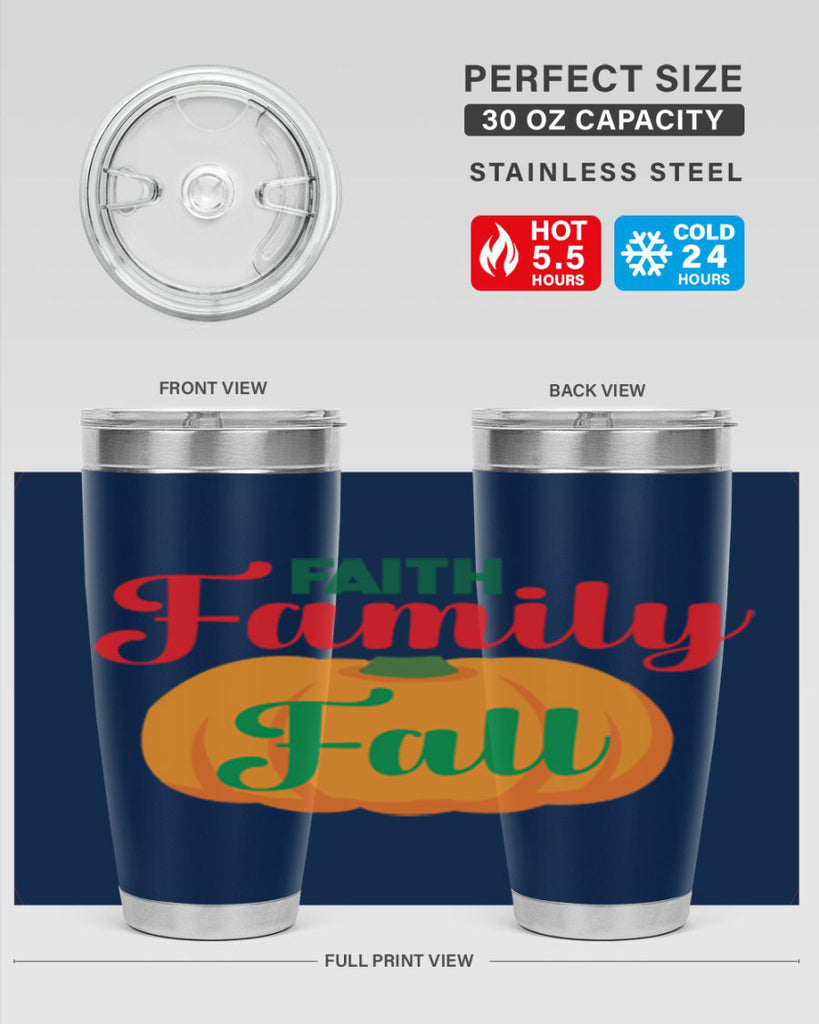 FaithFamilyFall 83#- fall- Tumbler