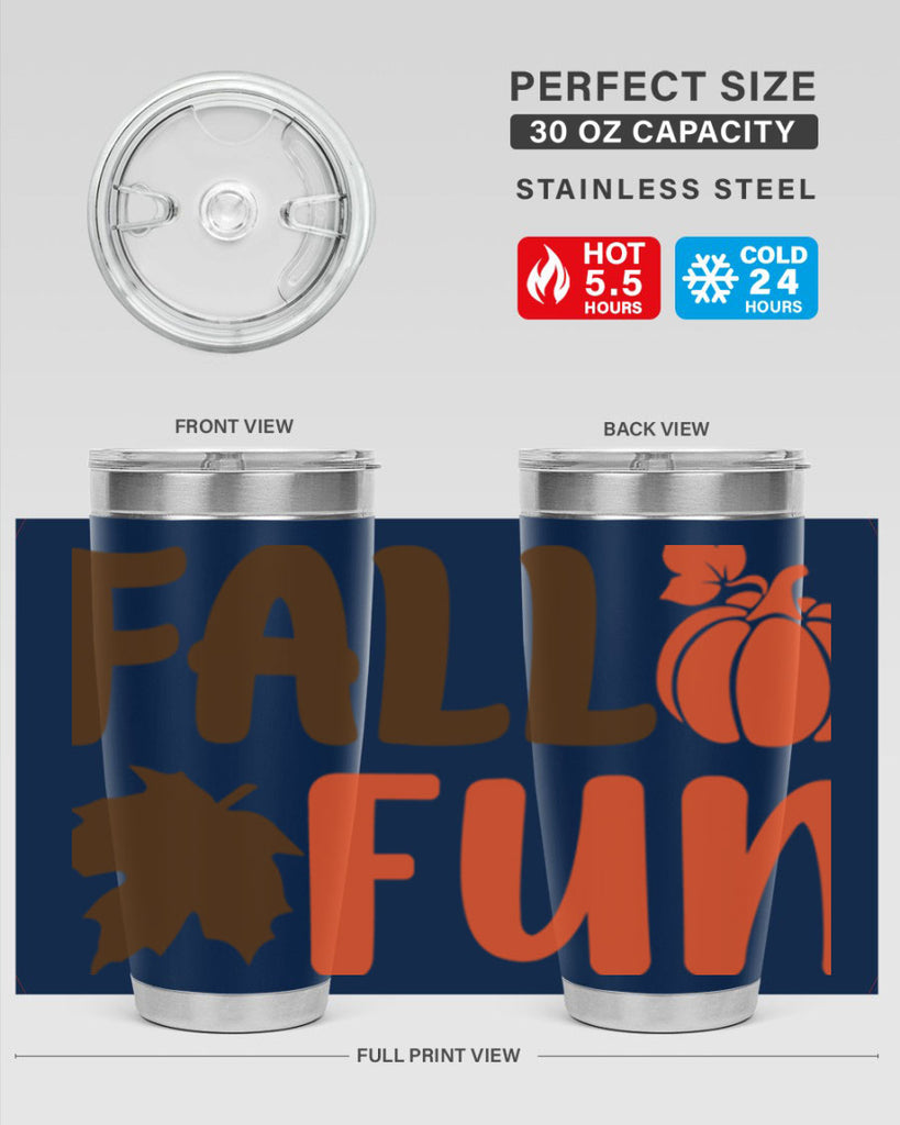 Fall Fun 102#- fall- Tumbler