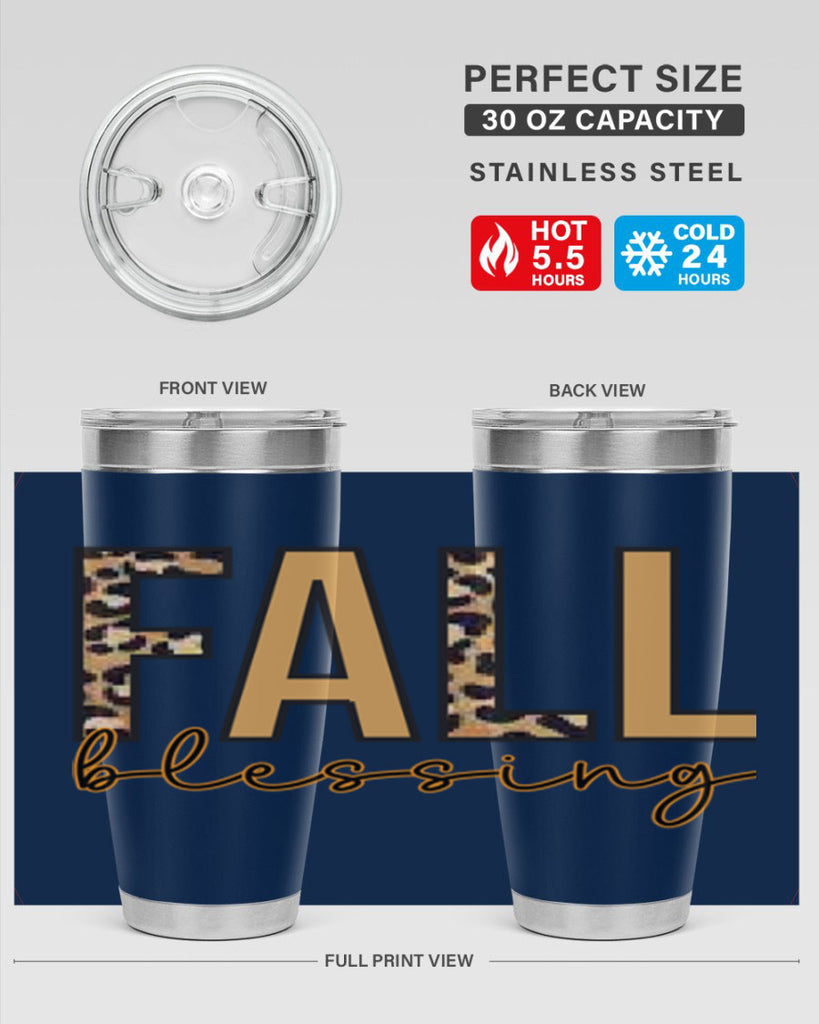 Fall blessing 90#- fall- Tumbler