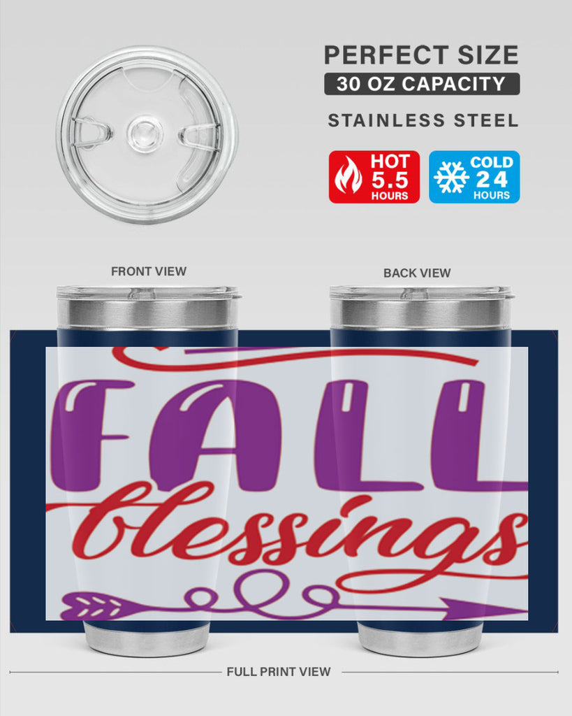 FallBlessingsdesign 146#- fall- Tumbler