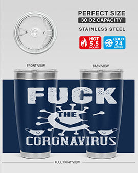 Fuck the CORONAVIRUS Style 39#- corona virus- Cotton Tank