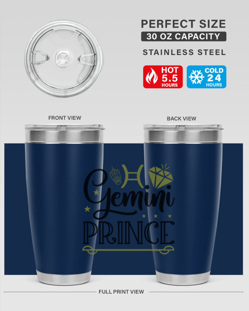 Gemini prince 229#- zodiac- Tumbler