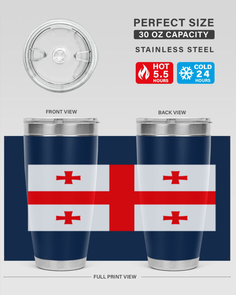 Georgia 134#- world flags- Tumbler