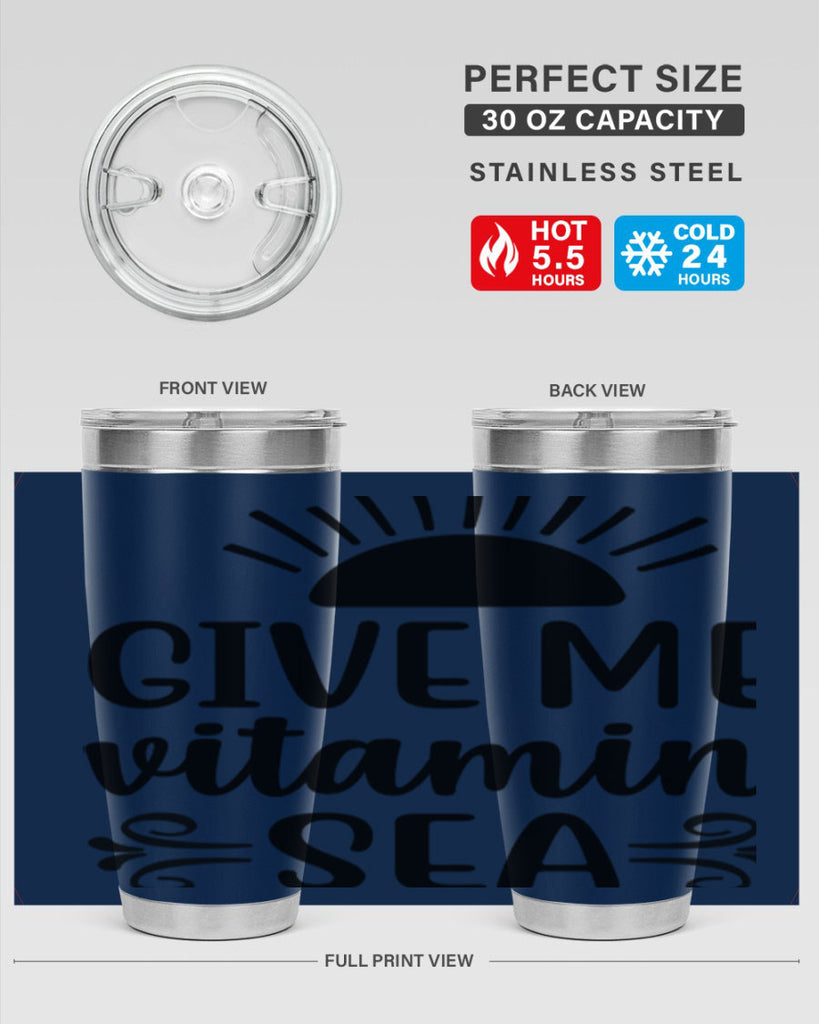 Give me vitamin sea 195#- mermaid- Tumbler