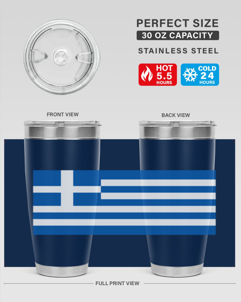 Greece 131#- world flags- Tumbler