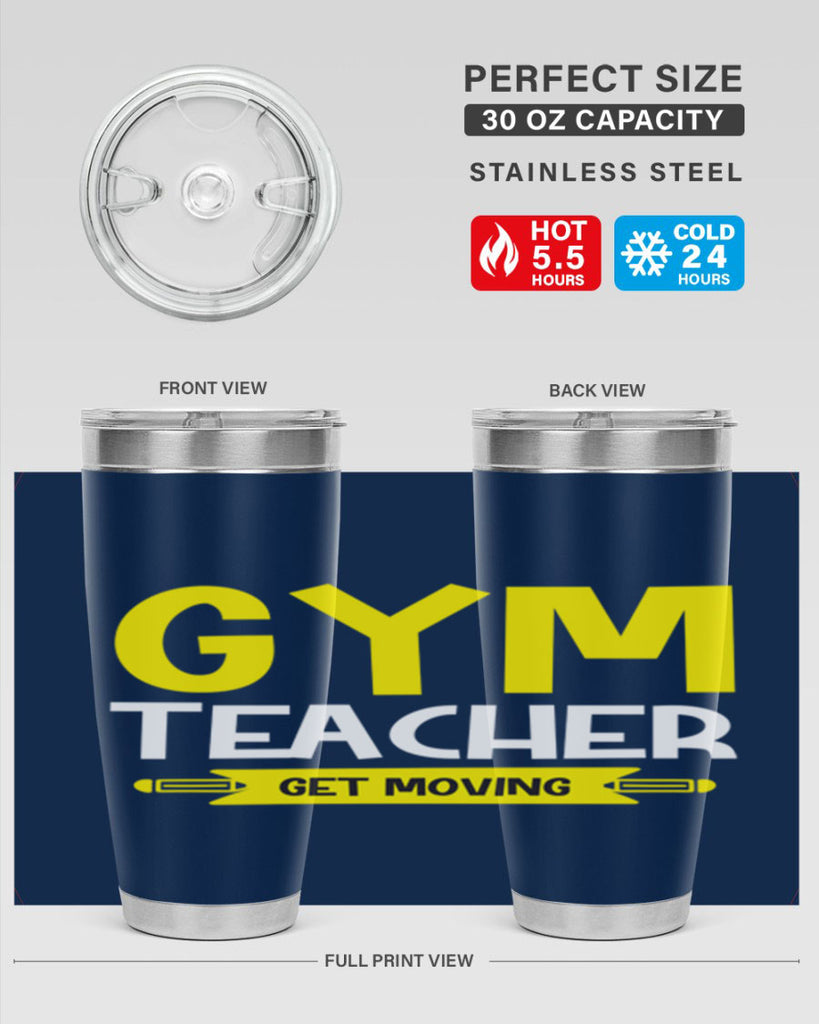 Gym Teacher get Moving Style 116#- teacher- tumbler