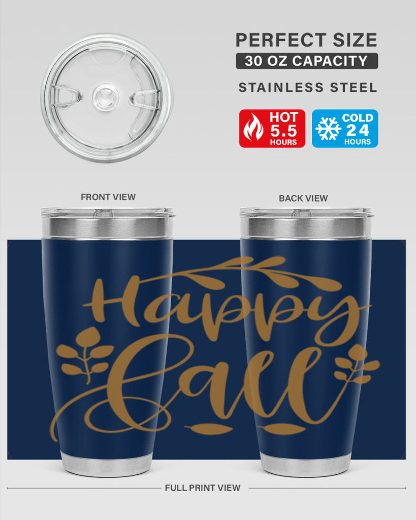 Happy Fall 236#- fall- Tumbler