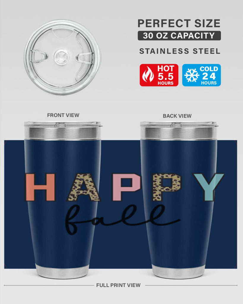 Happy fall 221#- fall- Tumbler