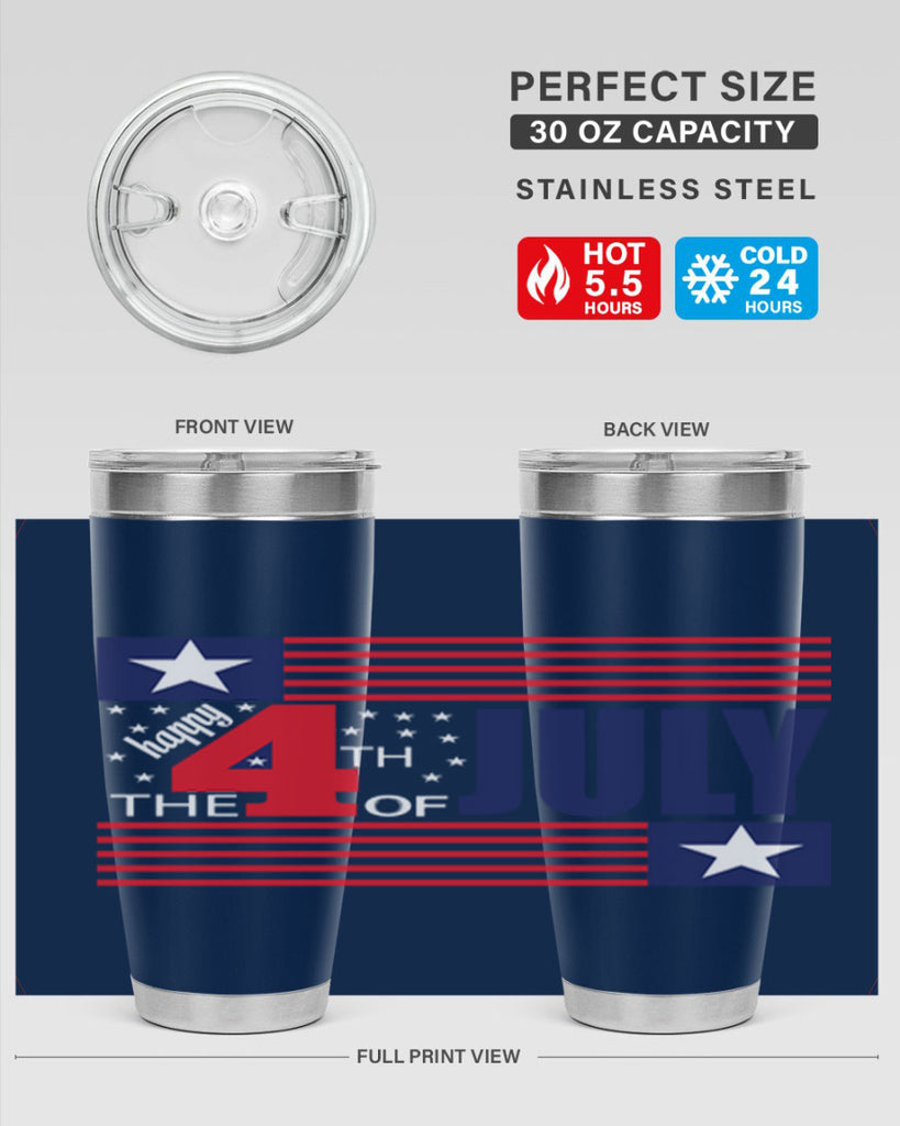 Happy th july Style 100#- Fourt Of July- Tumbler