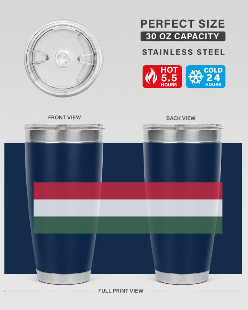 Hungary 123#- world flags- Tumbler