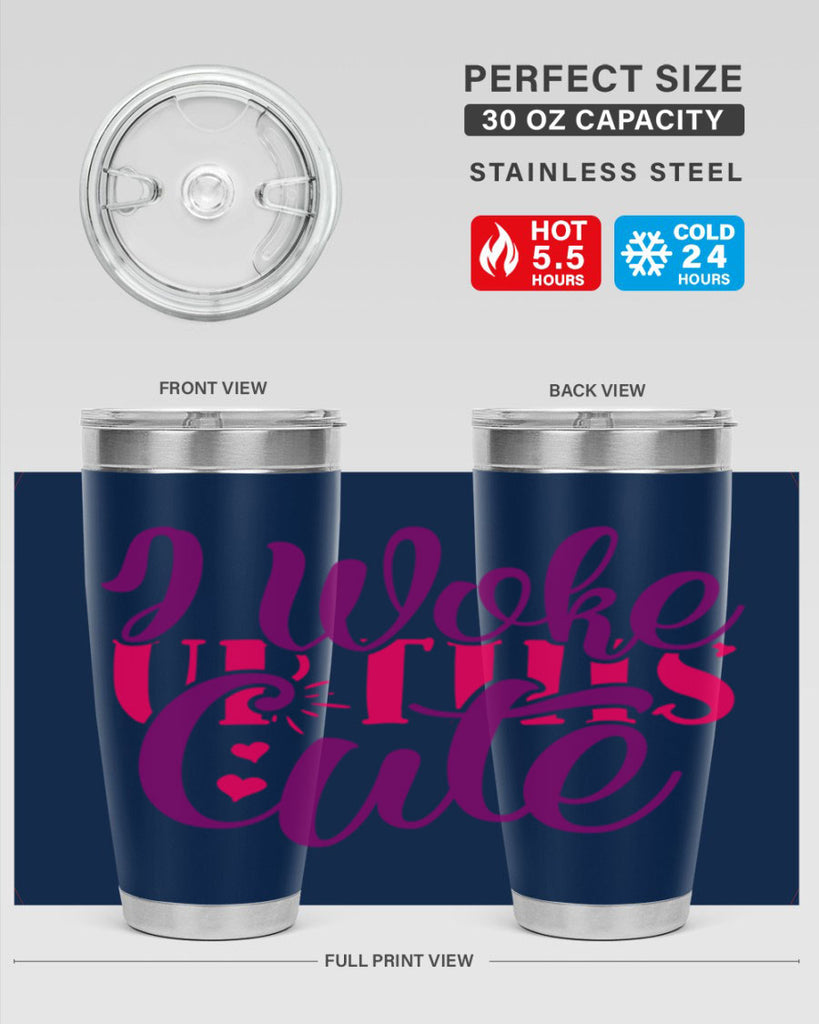I Workup This Cute Style 243#- baby- tumbler