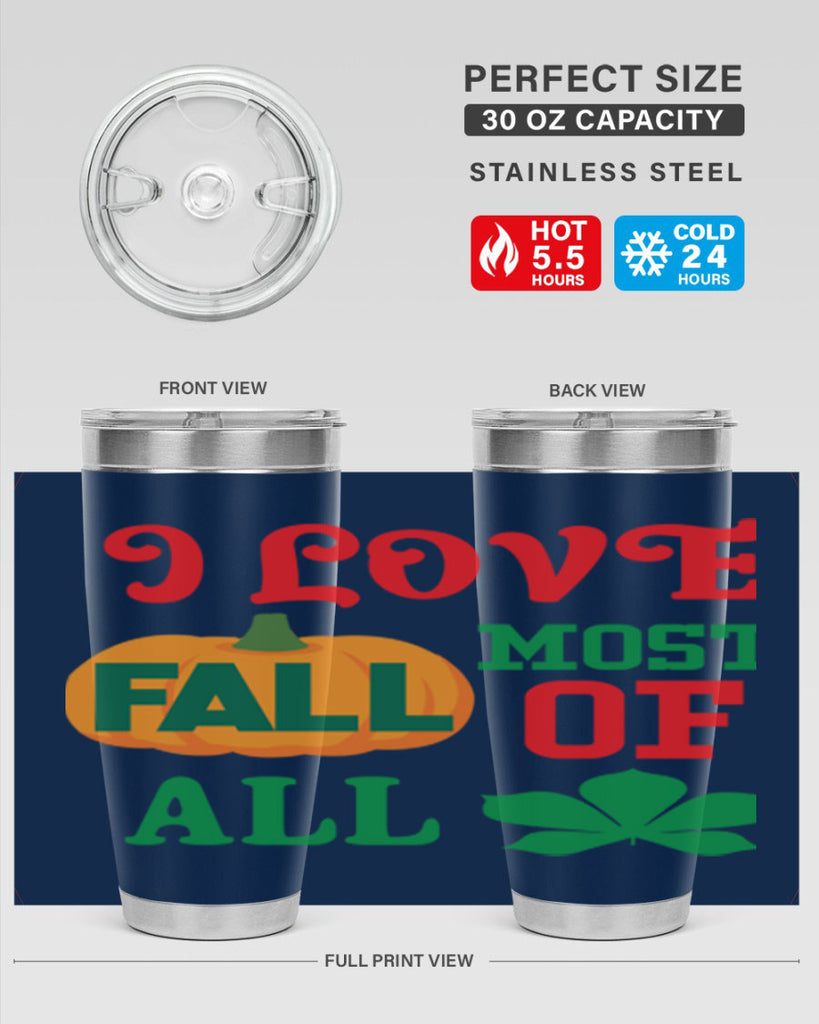 ILOVEFALLMOSTof 346#- fall- Tumbler