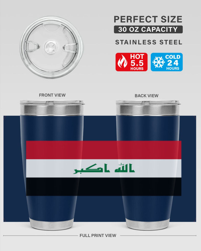 Iraq 118#- world flags- Tumbler