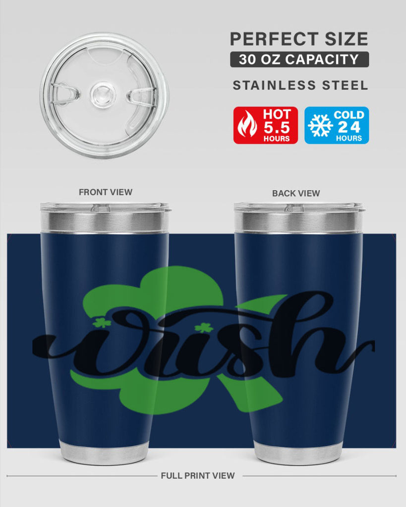 Irish Style 82#- St Patricks Day- Tumbler