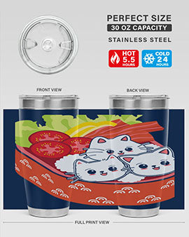 Kawaii Cat Boxed Lunch Anime Anime 266#- anime- Tumbler