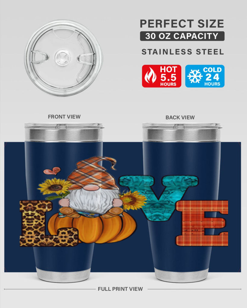 LOVEFallGnome 417#- fall- Tumbler