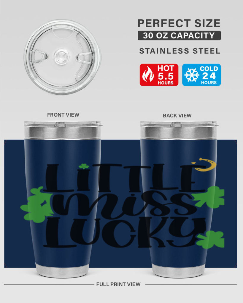 Little Miss Lucky Style 68#- St Patricks Day- Tumbler