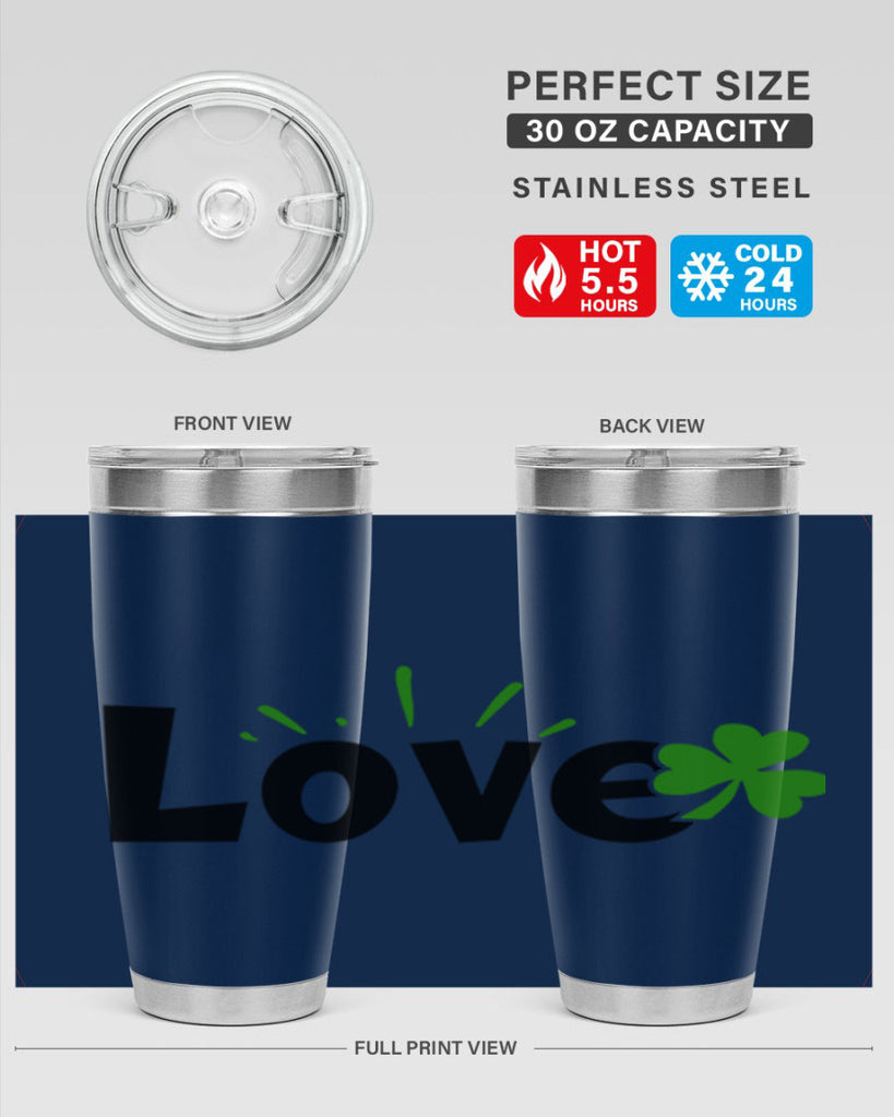 Love Style 152#- St Patricks Day- Tumbler