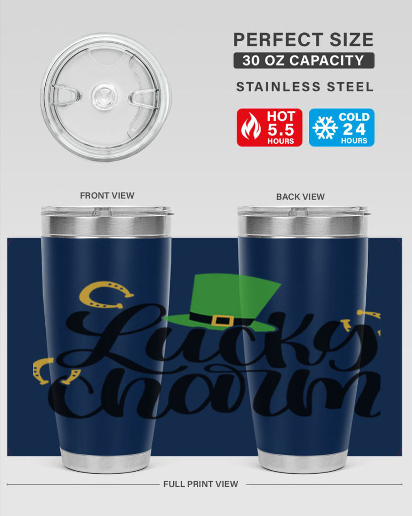 Lucky Charm Style 58#- St Patricks Day- Tumbler