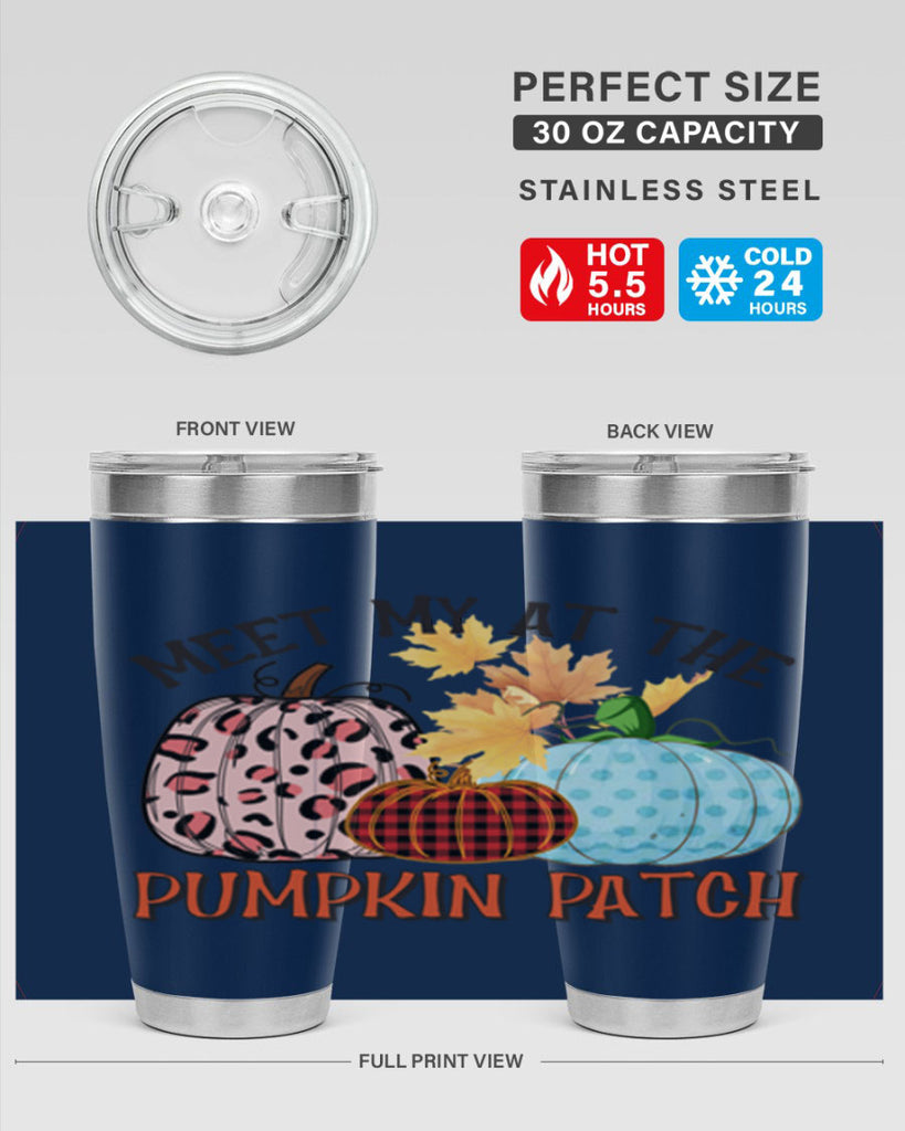 Meet My at the Pumpkin Patch 425#- fall- Tumbler