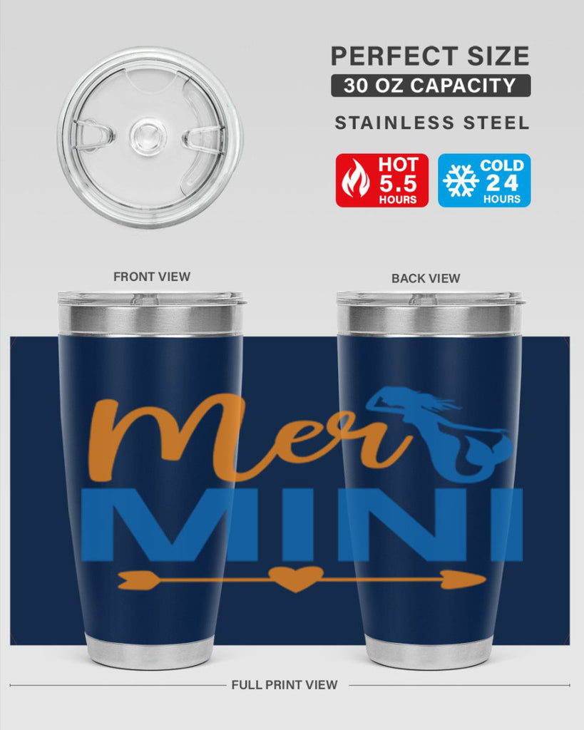 Mer Mini 336#- mermaid- Tumbler