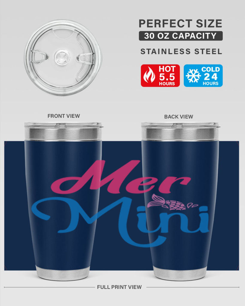 Mer Mini 340#- mermaid- Tumbler