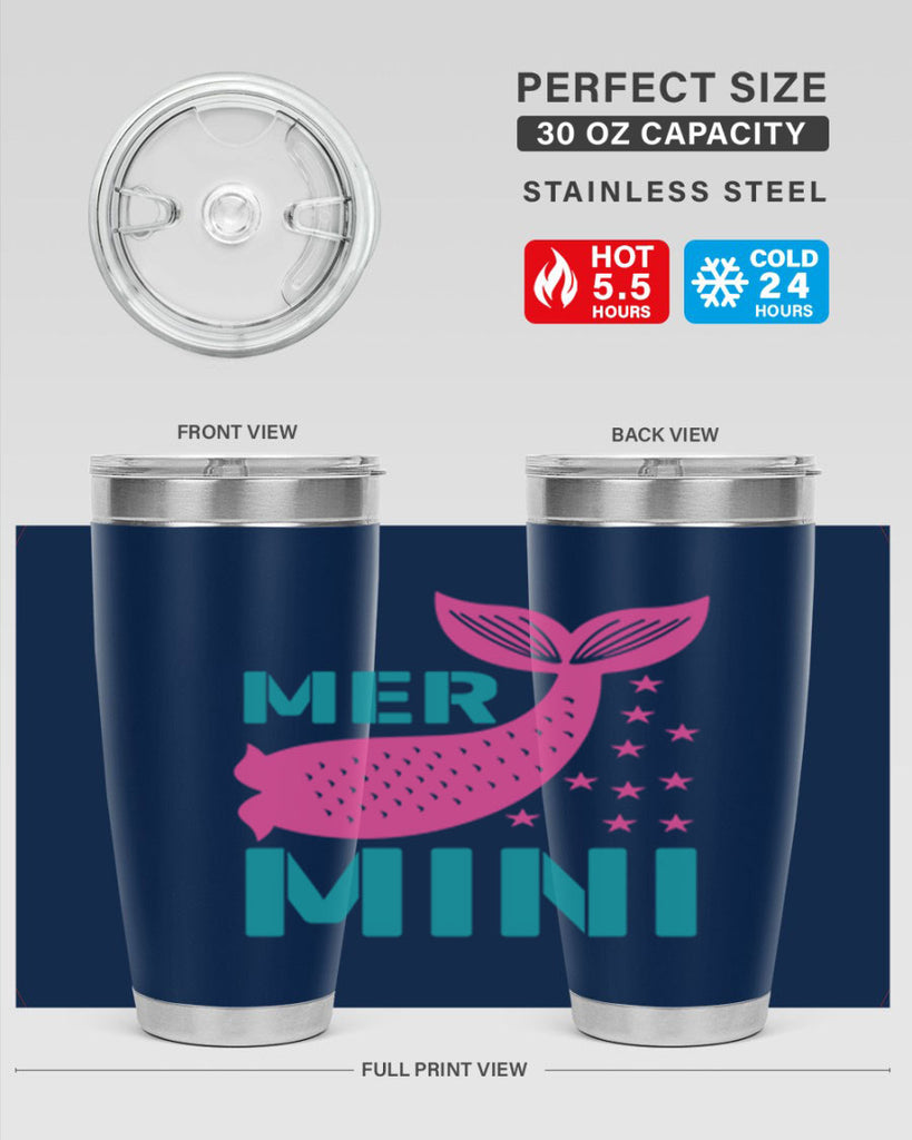 Mer Mini 341#- mermaid- Tumbler