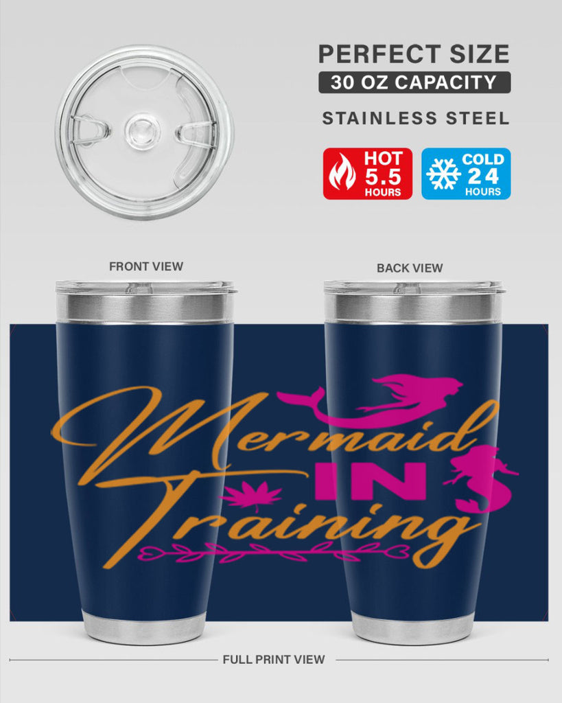 Mermaid In Training 362#- mermaid- Tumbler