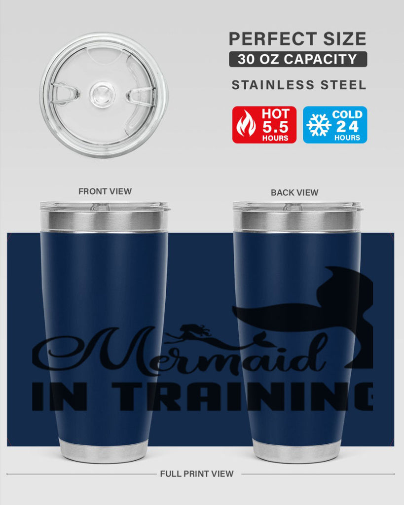 Mermaid in training 423#- mermaid- Tumbler